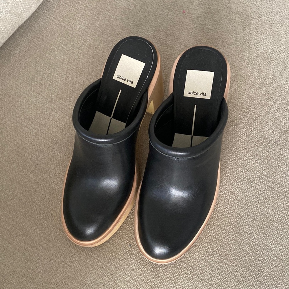 Black clog by Dolce Vita